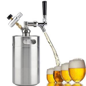 5L Edelstahl Bierfass