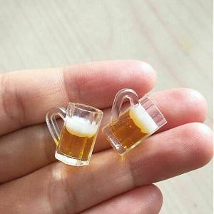 Dollhouse Miniature Beer Mugs