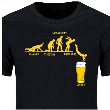 Beer T Shirt Men Funny