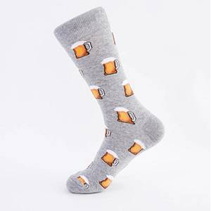 Men's Socks with Beer Mug